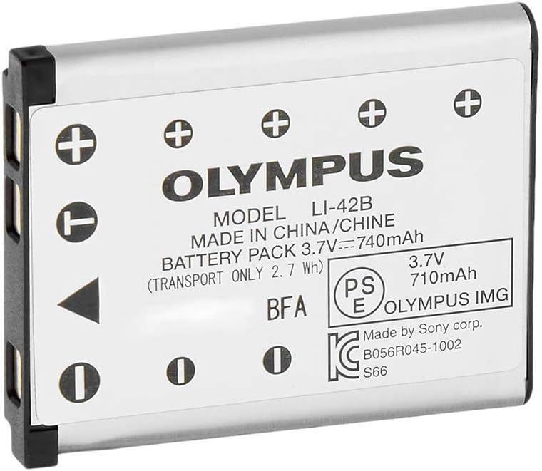 OM SYSTEM OLYMPUS LI-42B Batería recargable (Plata)