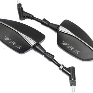 ZUWEPO Para TRK502 TRK502X TRK251 TRK 502 502X 251 aluminio CNC motocicleta espejo retrovisor espejo retrovisor (color  plata) ZUWEPO Para TRK502 TRK502X TRK251 TRK 502 502X 251 aluminio CNC motocicleta espejo retrovisor espejo retrovisor (color  plata)