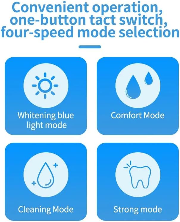 Ortho Sparkle Cepillo de dientes eléctrico automático para adultos, cepillos de dientes en forma de U para blanqueamiento dental, limpieza bucal de