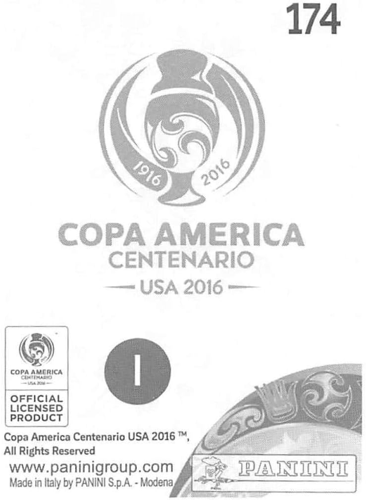 2016 Panini Copa America Centenario Soccer Sticker #174 James Marcelin 2 Inch wide X 3 inch tall album sticker