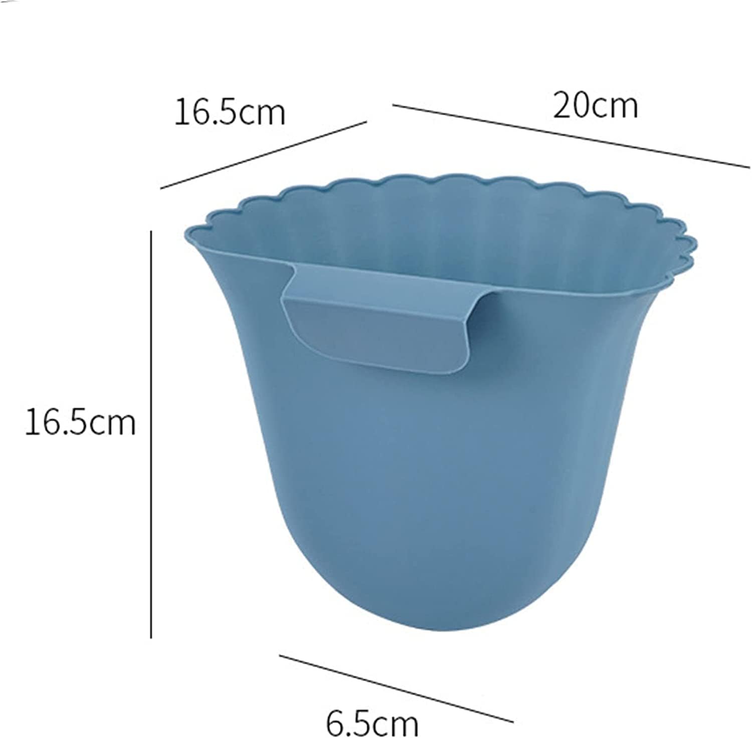 Basurero colgante, cubo de basura colgante de cocina, cubo de basura colgante para puerta de armario de cocina, cubo de basura debajo del fregadero