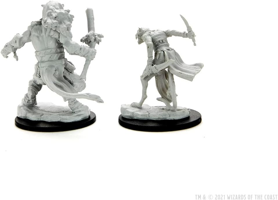 Magic The Gathering Miniaturas sin pintar Nacatls salvajes