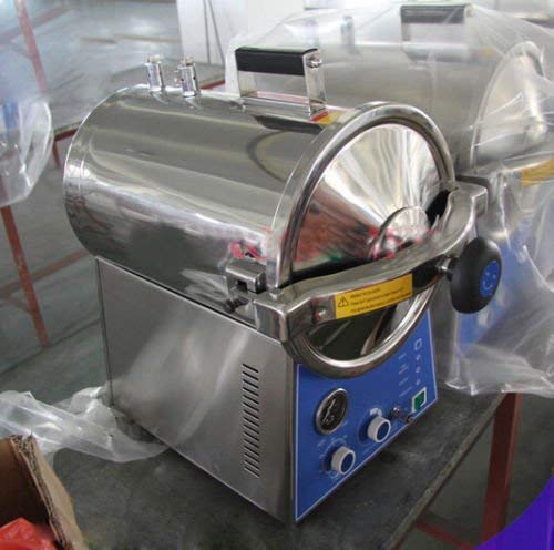 Esterilizador completo portátil de la autoclave del vapor de la presión del acero inoxidable 24L para el equipo del uso del laboratorio