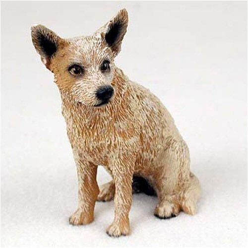 Conversation Concepts – Figura de perro de ganado australiano, color rojo original (4 a 5 pulgadas)