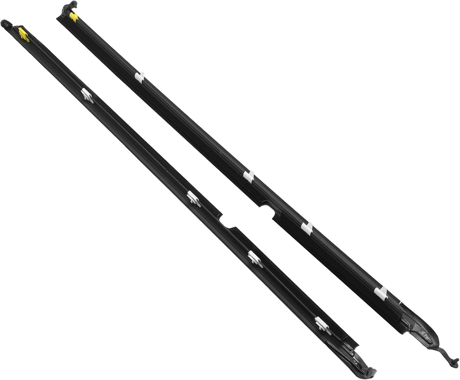 A-Premium 2 piezas Sello de burlete de puerta izquierda y derecha compatible con Mazda Miata 1990-1997 1999-2005 convertible, repuesto #