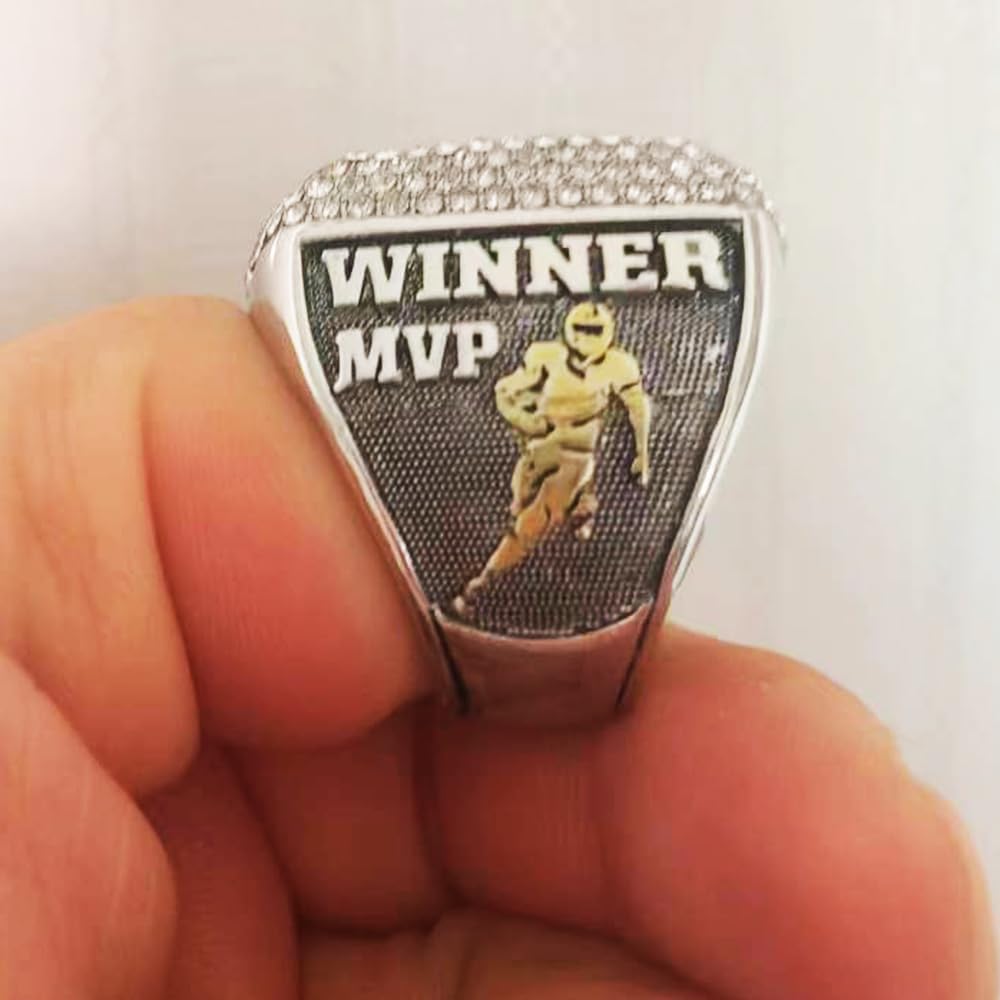 2020 Fantasy Football Championship Ring Trophy Award Premio Ganador deportivo Anillo de campeones FFL