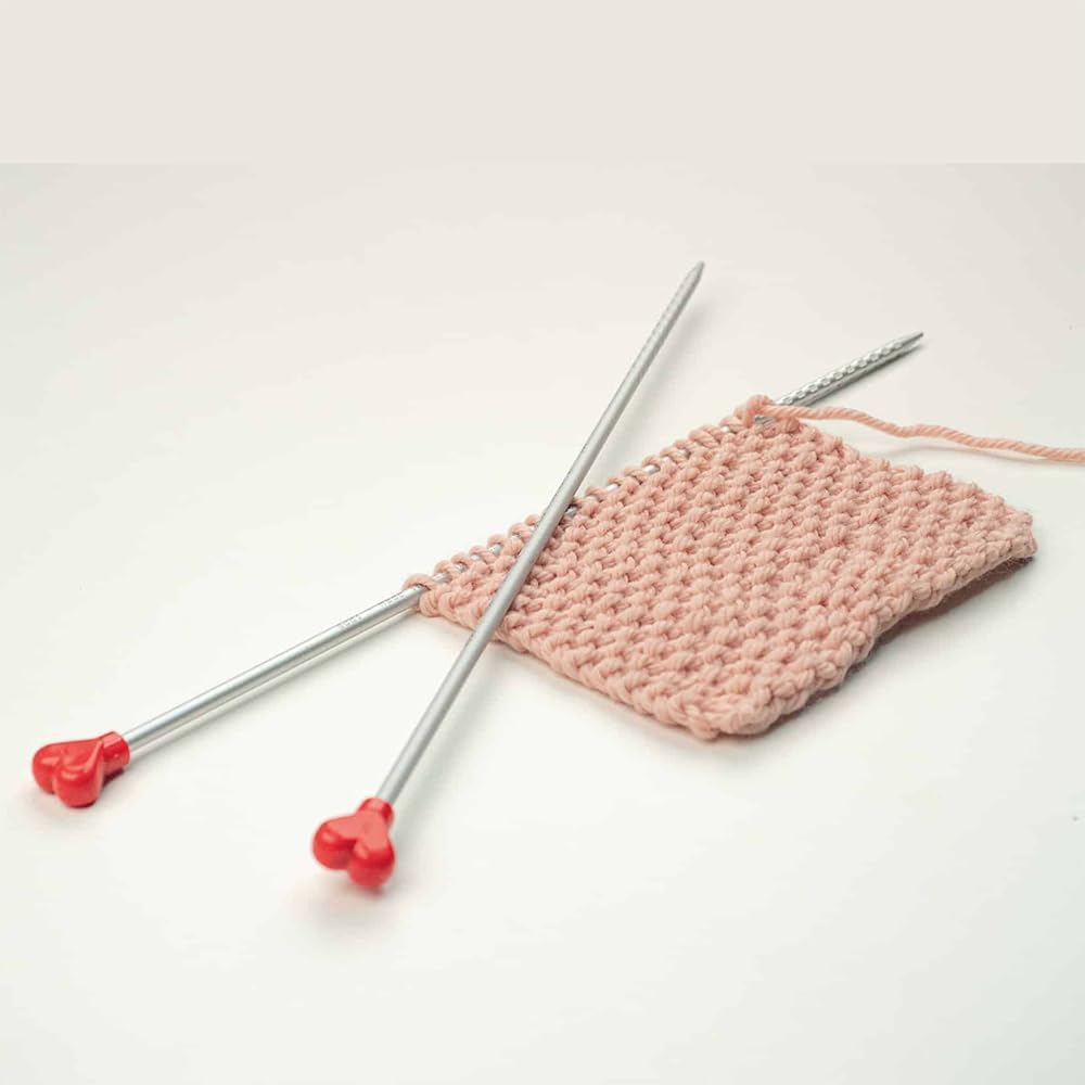 Yarn Ave addi Novel – Agujas rectas de aluminio ligero de 14 pulgadas (13.8 in), ergonómicas y cómodas, para bufandas, suéteres, tops (0.157 in (US
