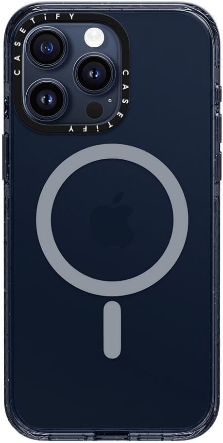 CASETiFY Funda Impact para iPhone 15 Pro Max 4 veces probada contra caídas de grado militar, protección contra caídas de 8.2 piescompatible con