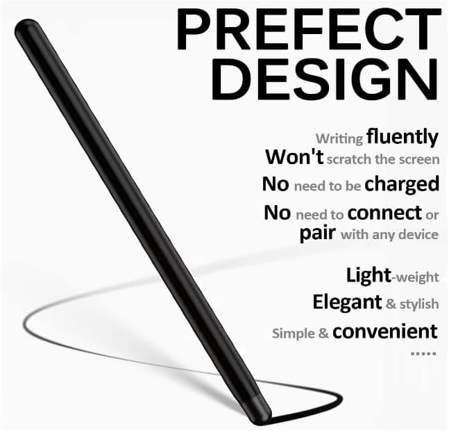 Galaxy Z Fold 5 S Pen para Samsung Galaxy Z Fold 5, S Pen Fold Edition solo compatible (negro)