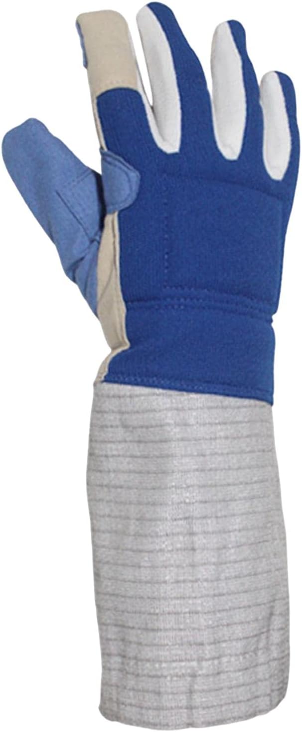 Guante de esgrima, guante de entrenamiento de esgrima, lavable para cerca, entrenamiento de combate, protección especial para papel de espada,