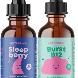 JoySpring SleepBerry y Vitamina B Complejo Líquido para Niños JoySpring SleepBerry y Vitamina B Complejo Líquido para Niños
