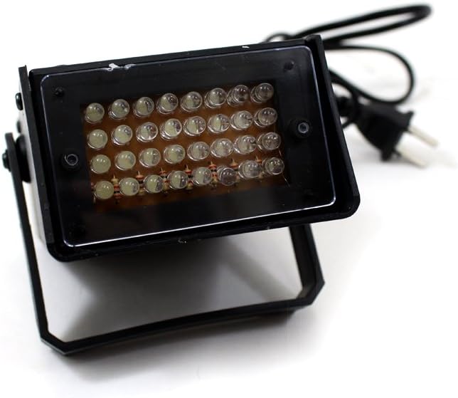 AZ Trading & Import LED19 Mini estroboscópico de velocidad variable LED alimentado, multicolor