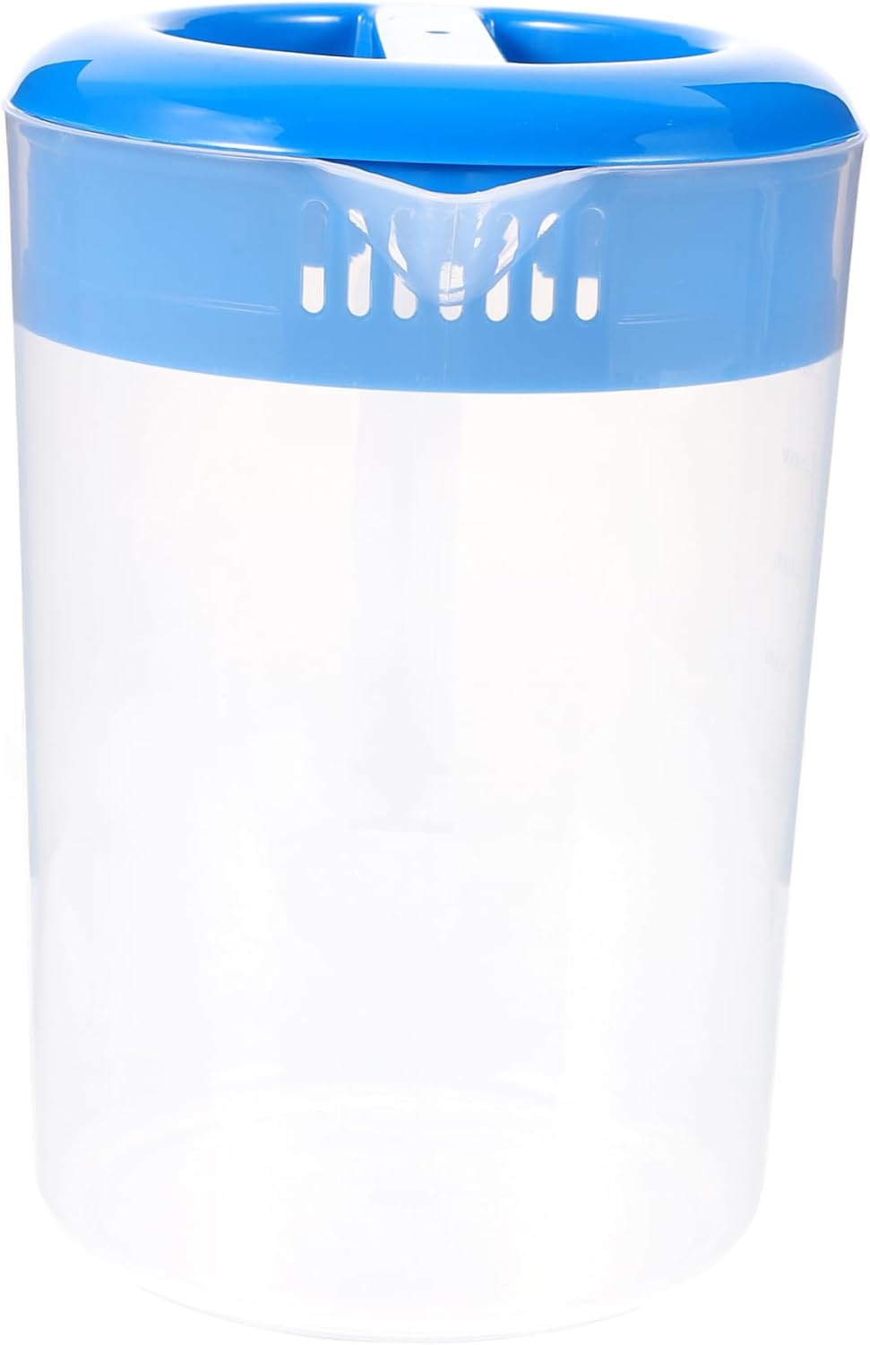 SOLUSTRE Botella de agua fría, jarra de jugo de plástico para bebidas, jarra de jugo con tapas para nevera, jarras de bebidas, jarra de limonada,