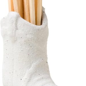 Soporte para botas de vaquero, bonito soporte de cerámica para botas con golpeador, bonito soporte para botas de vaquero, accesorio de decoración de Soporte para botas de vaquero, bonito soporte de cerámica para botas con golpeador, bonito soporte para botas de vaquero, accesorio de decoración de