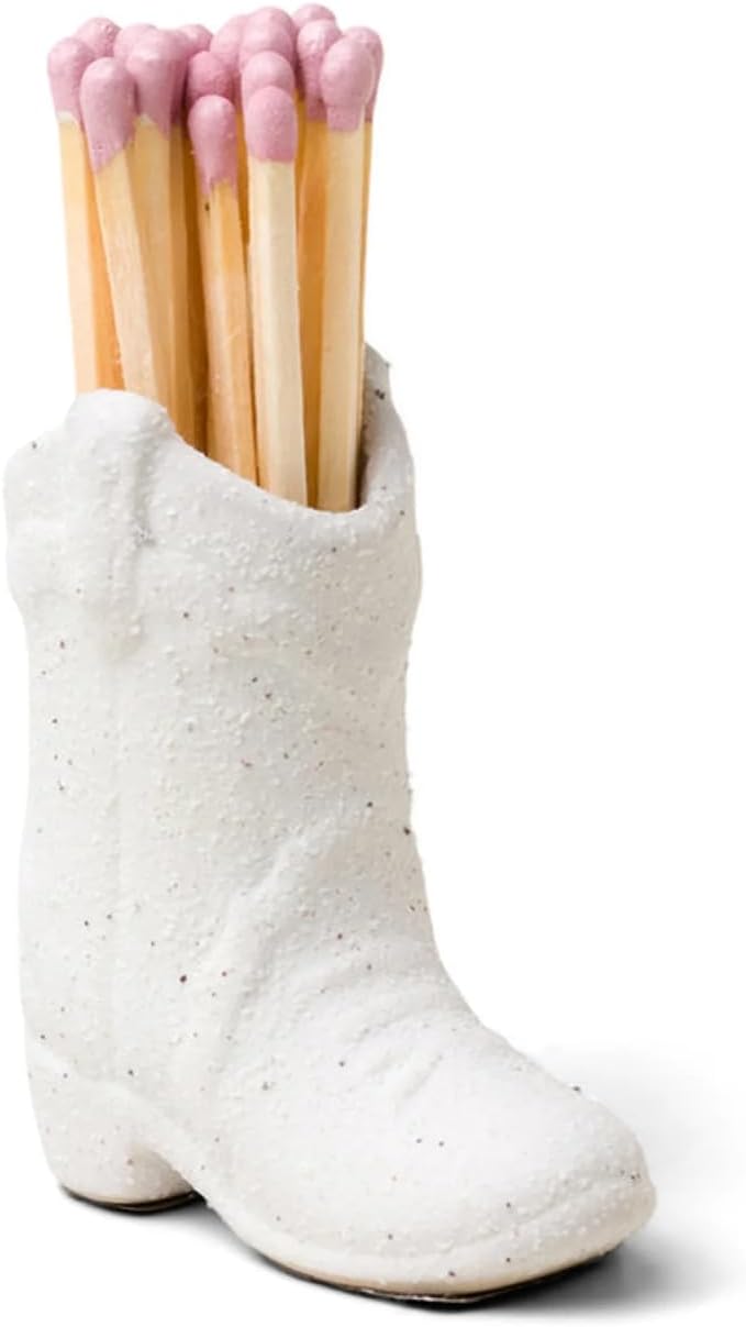 Soporte para botas de vaquero, bonito soporte de cerámica para botas con golpeador, bonito soporte para botas de vaquero, accesorio de decoración de
