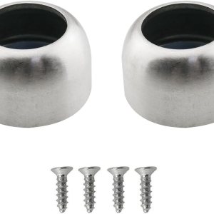 HJGarden Soporte de barra de armario de 2 piezas para soportes de barra de armario HJGarden Soporte de barra de armario de 2 piezas para soportes de barra de armario