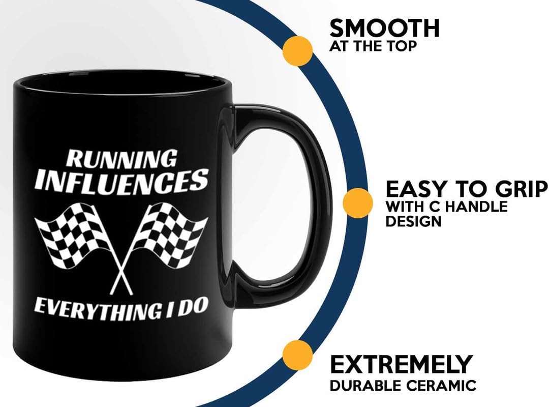 Racer Coffee Mug 11oz Black – Everything I Do – Fuel Speed Racer Car Guys Circuit Automotive Racing Boy Gifts For Him Dad Men Boyfriend