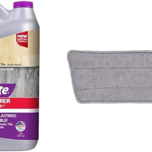 Rejuvenate El restaurador y pulidor de todos los suelos se llena en arañazos, protege y restaura el brillo, no requiere lijado (128 onzas) y Rejuvenate El restaurador y pulidor de todos los suelos se llena en arañazos, protege y restaura el brillo, no requiere lijado (128 onzas) y