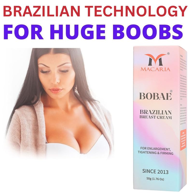 MACARIA Bobae Gel crema para ampliación de senos  Busto de masaje de senos para abucheo más grande  Aceite natural para el crecimiento de los senos