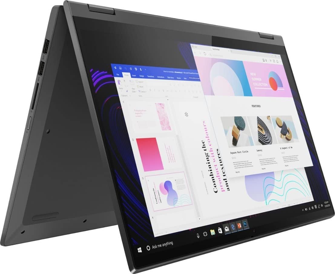 Lenovo Flex 5i – Laptop convertible 2 en 1 en gris grafito con pantalla táctil FHD 14, Intel Core i5-1135G7 hasta 4.2Ghz 16GB DDR4 RAM 512GB SSD