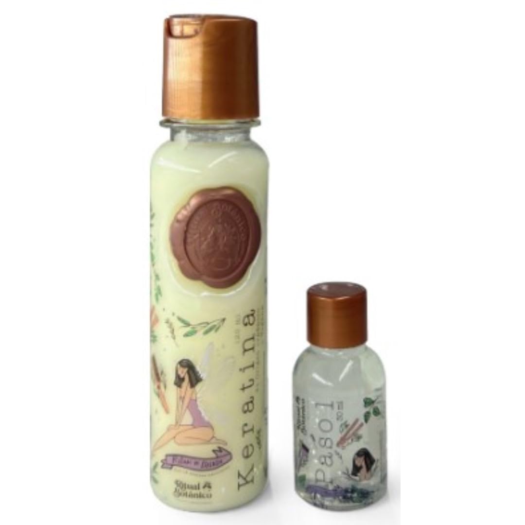 RITUAL BOTANICO Keratina Organica Colombiana 120 ML. Keratina RITUAL BOTANICO Keratina para Alisar el pelo con 12 Aceites Natuales y Aminoácidos.