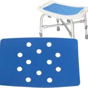 Alfombrilla de asiento para silla de baño, cojín de banco de ducha para ancianos, almohadilla de espuma EVA antideslizante con adhesivo para Alfombrilla de asiento para silla de baño, cojín de banco de ducha para ancianos, almohadilla de espuma EVA antideslizante con adhesivo para