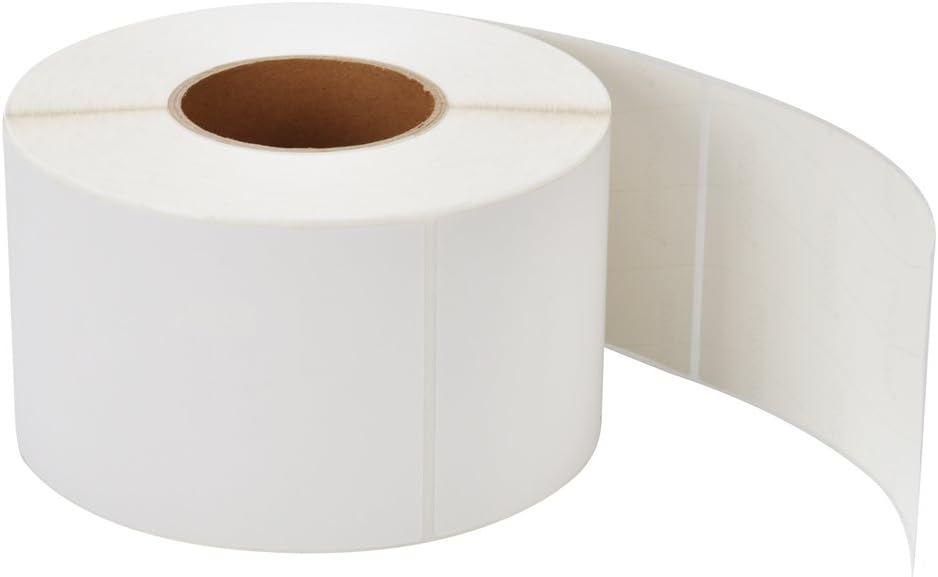 4 rollos, 4000 etiquetas Etiquetas térmicas directas de 4 x 6 pulgadas, núcleo de 3 pulgadas, perforaciones entre etiquetas, compatibles con