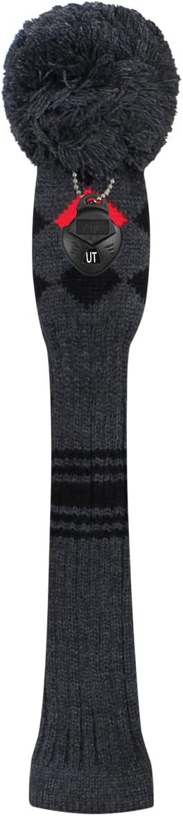 Scott Edward 1PCS Hybrid Head Cover Knit, for Fairway Wood Hybrid, with Rotating Number Tags