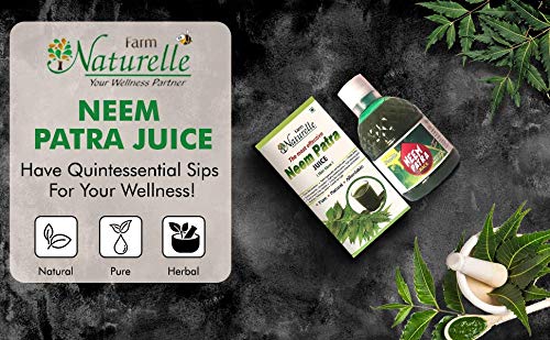 1 Neem Patra JugoRas+Miel Natural Natural Libre de Bosque Vale 49-,El Mejor Cuidado De La Piel 400 Ml & Limpieza De Sangre Jugo De Neem Patra Ras