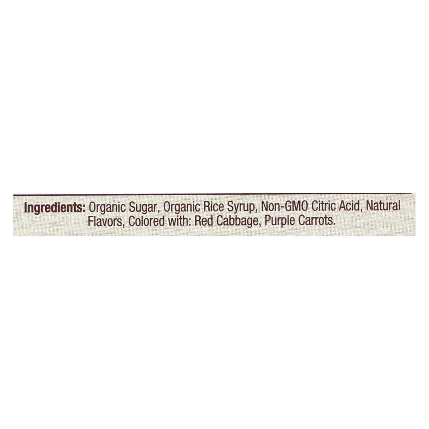 Caramelo duro orgánico de naranja sanguina y miel, 2 onzas (caja de 8)