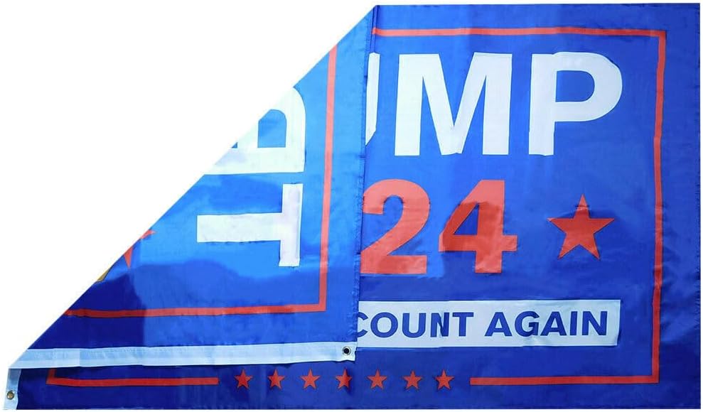 Premium 6×10 Trump 2024 Make Votes Count Again 100D Woven Poly Nylon 6’x10′ Flag