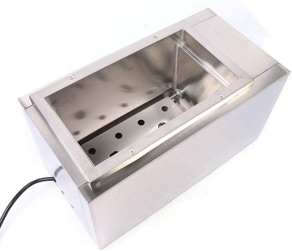 Máquina de cocina de fideos de acero inoxidable con 2 agujeros, 2000 W, cocina eléctrica comercial para pasta, horno de fideos, herramienta de