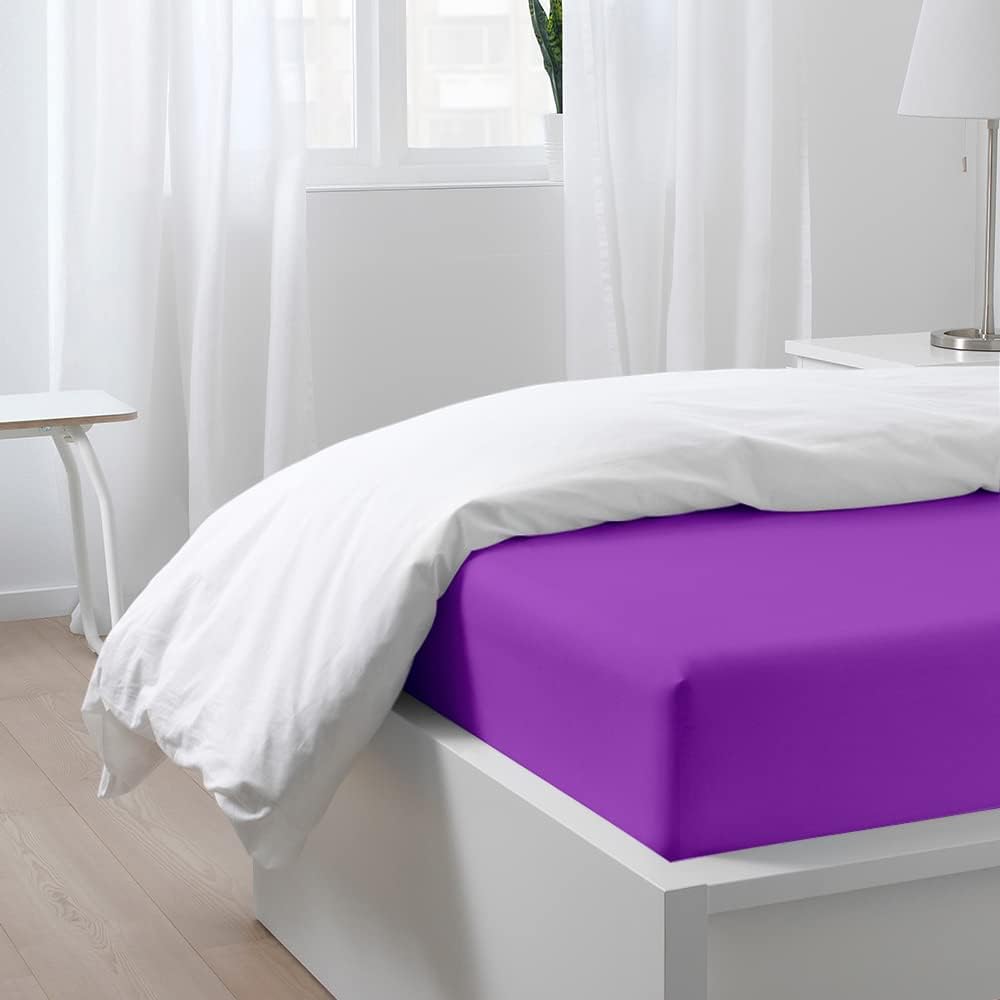 FLXXIE – Sábana bajera ajustable de microfibra para colchón alto de 15 pulgadas, suave, perdurable y resistente a las arrugas