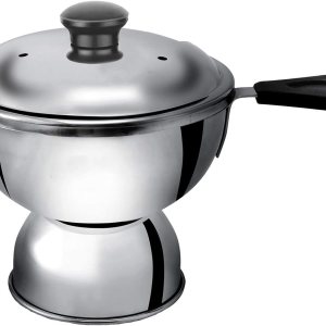 Calidad de exportación de acero inoxidable Chiratta Puttu Maker Puttu Kodam Chiratta Puttu Kutti Uso con Cocina (Paquete de 1) Calidad de exportación de acero inoxidable Chiratta Puttu Maker Puttu Kodam Chiratta Puttu Kutti Uso con Cocina (Paquete de 1)