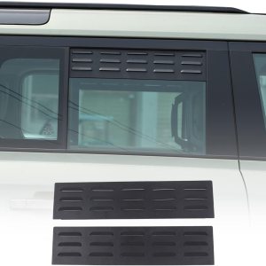 Cubierta de rejilla de ventilación de aleación de aluminio (puertas de 2 fila) para Land Rover Defender 110 130 2004-2023, accesorios exteriores Cubierta de rejilla de ventilación de aleación de aluminio (puertas de 2 fila) para Land Rover Defender 110 130 2004-2023, accesorios exteriores