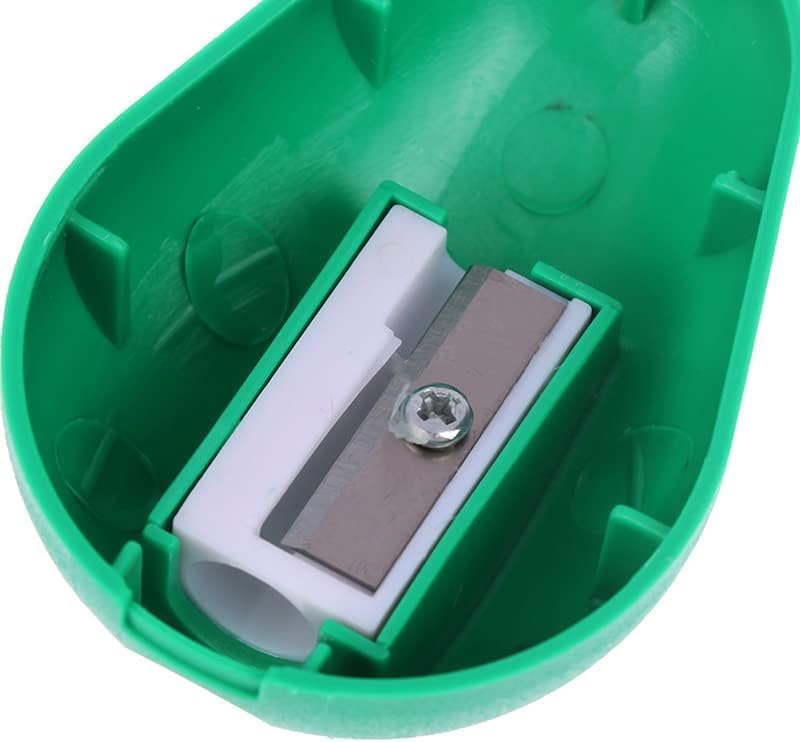 1 sacapuntas de aguacate lindo borrador de goma para niños, papelería para estudiantes u oficinistas, recompensas y premios de clase, caja de
