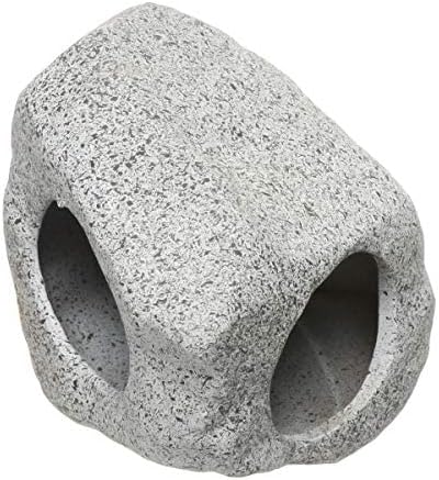 Saim Decoraciones de acuario, cueva apilable, decoración de acuario de cueva, accesorios de pecera, accesorios para escondite de piedras ocultas,