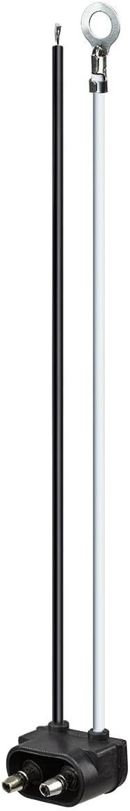 Partsam (10 enchufes – Coleta de dos cables para espacio de remolque sellado, luces de marcador laterales – 6 pulgadas de largo