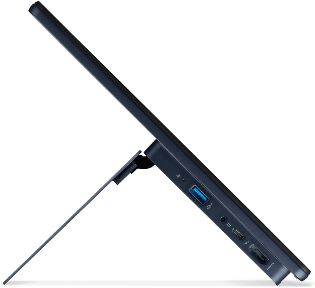 Acer Nitro SpatialLabs View ASV15-1B 15.6″ Ultra HD 3840 x 2160 Pantalla 3D estereoscópica portátil  Diseño ultra delgado  Seguimiento ocular para