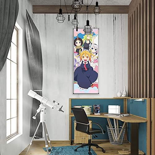 CosInStyle Póster de pergamino de anime  Impresiones de tela 39.4 in x 15.7 in  Regalo de temática de anime premium y artístico  Manga japonesa