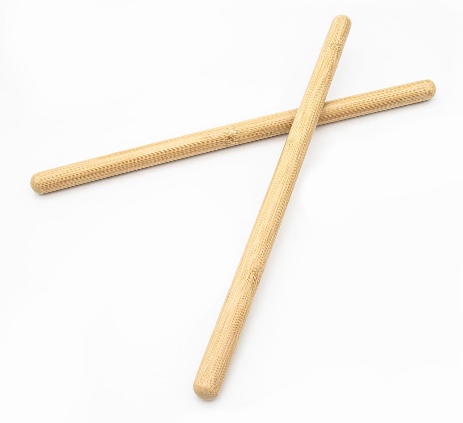 Goodtar Juego de 2 palos de masaje de bambú sólido para moldear el cuerpo, rodillo de masaje de bambú, palos de masaje guasha de bambú, herramientas