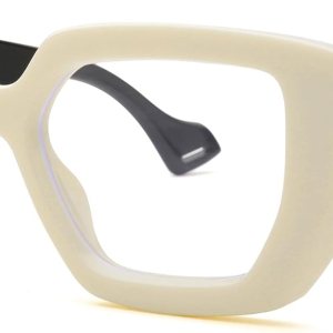 Melpomenia Gafas de luz azul de marco grueso para mujeres y hombres, anteojos cuadrados de moda para juegos de computadora con lente transparente Melpomenia Gafas de luz azul de marco grueso para mujeres y hombres, anteojos cuadrados de moda para juegos de computadora con lente transparente