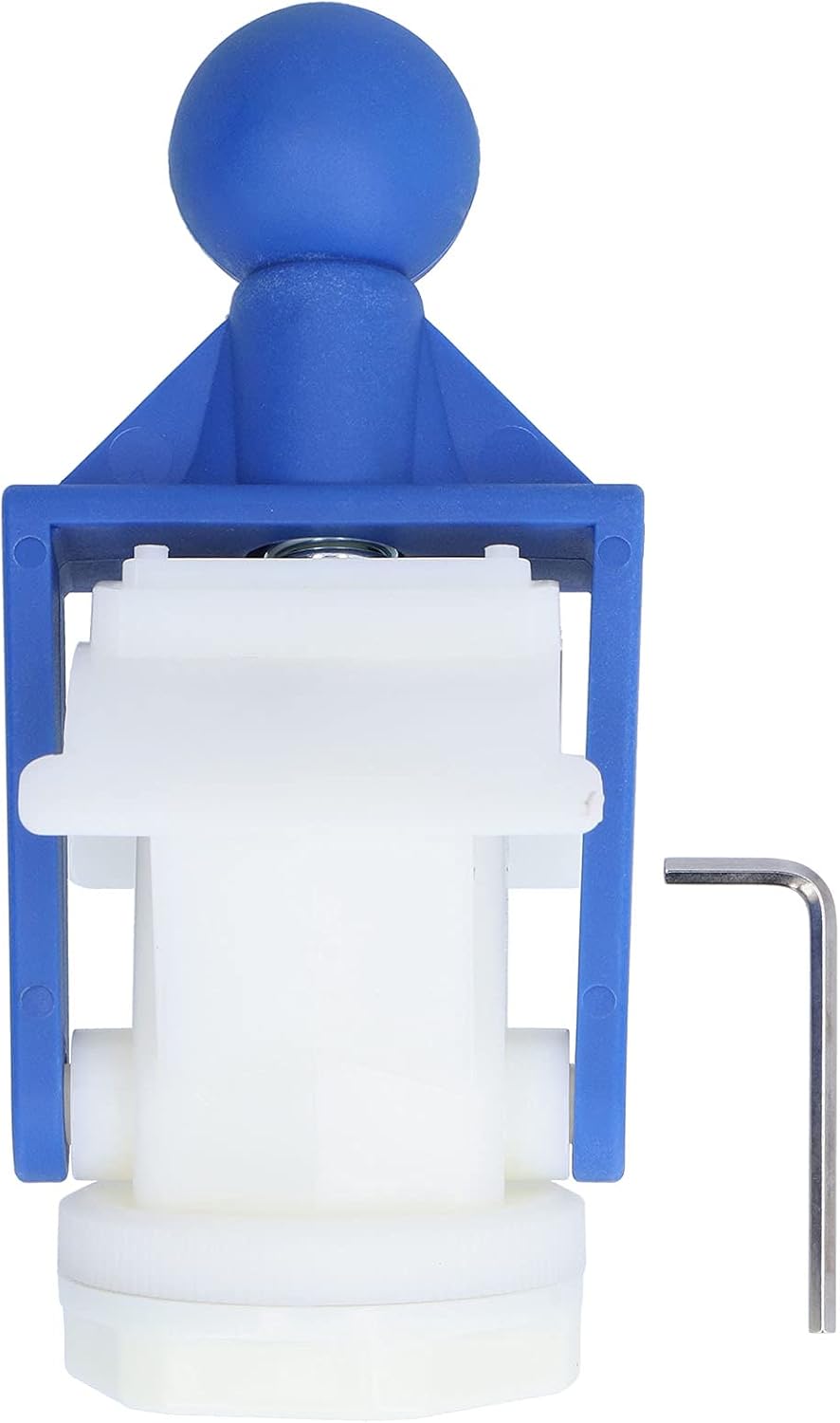 TOPINCN Válvula de compuerta de miel, válvula de compuerta de abeja de miel de plástico con destornillador, accesorio extractor de miel, puertas de