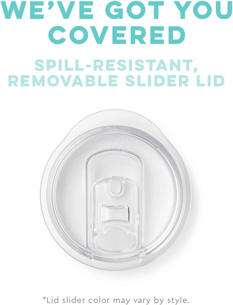 Swig Life – Vaso térmico con tapa de acero inoxidable y con triple aislamiento, doble pared y sellado al vacío, apto para el lavavajillas, vaso