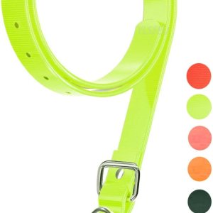 Correa de collar de perro para la mayoría de receptores de collar de choque de entrenamiento electrónico, ajustable, duradera, impermeable, sin Correa de collar de perro para la mayoría de receptores de collar de choque de entrenamiento electrónico, ajustable, duradera, impermeable, sin