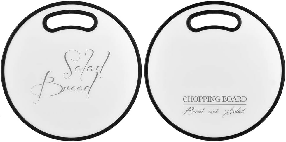 Tabla de cortar redonda de plástico para cortar bloque herramienta de cocina para el restaurante de cocina casera