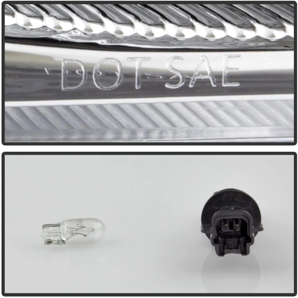 ACANII – Faros delanteros delanteros para Nissan Altima Sedan 2013 2014 2015 13-15 conductor + lado del pasajero