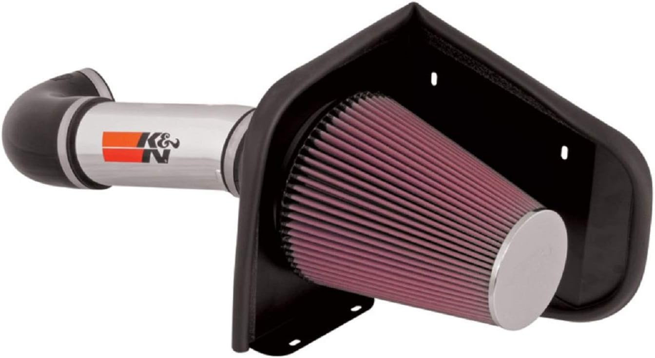 K&N Kit de admisión de aire frío aumenta la aceleración y la potencia de remolque, garantizado para aumentar los caballos de fuerza hasta 7 HP