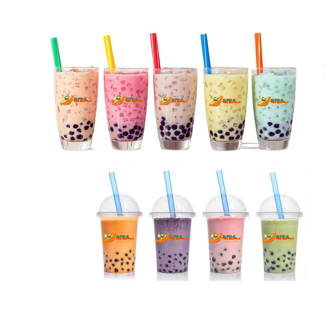BUBBLE TEA SUPPLY 40-45 bebidas de Boba en polvo Variedad para perlas de tapioca Burbujas de té con leche de frutas Bebidas instantáneas con sabor a