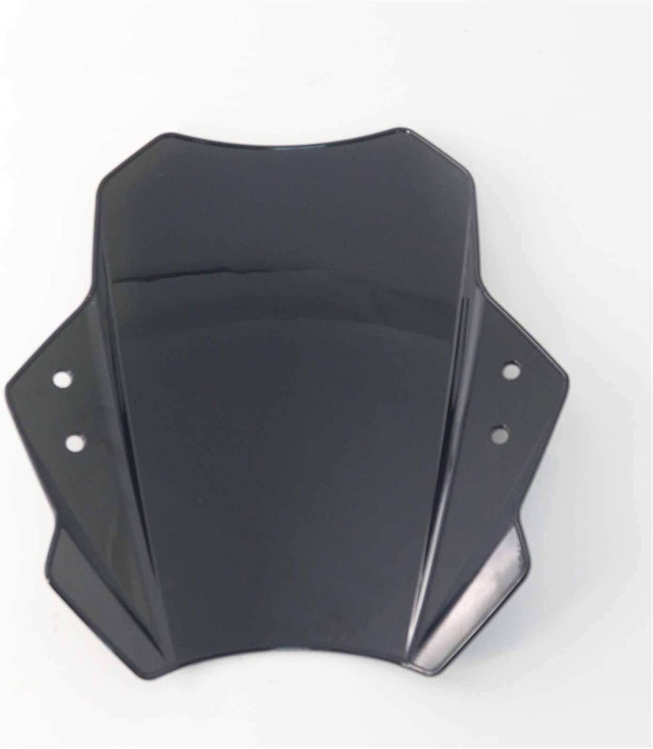 Parabrisas de motocicleta compatible con Kawasaki VERSYS 650 1000 X300 Vulcan S Z400 Z125 (color negro)